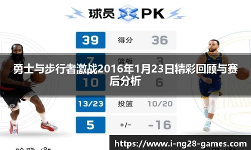 勇士与步行者激战2016年1月23日精彩回顾与赛后分析